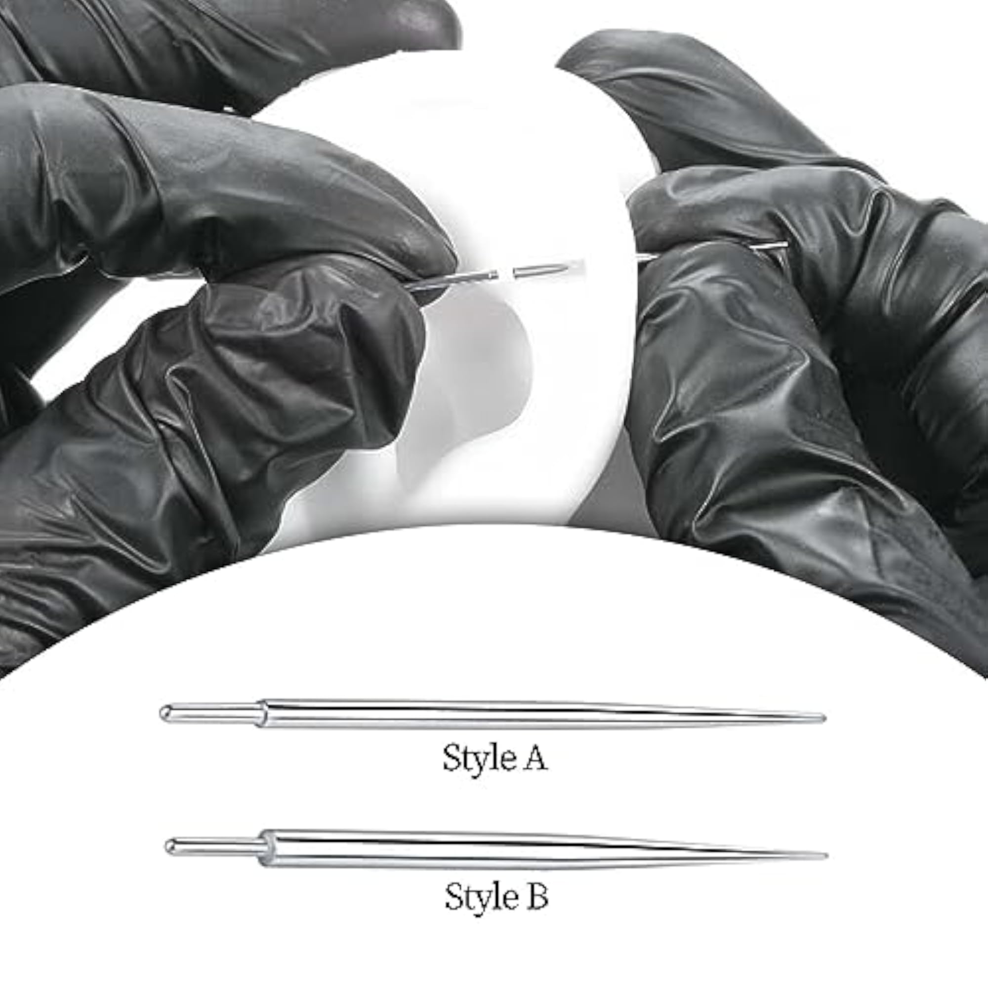 Stainless Steel Threaded Taper Piercing Tool, Body Jewelry Supplies